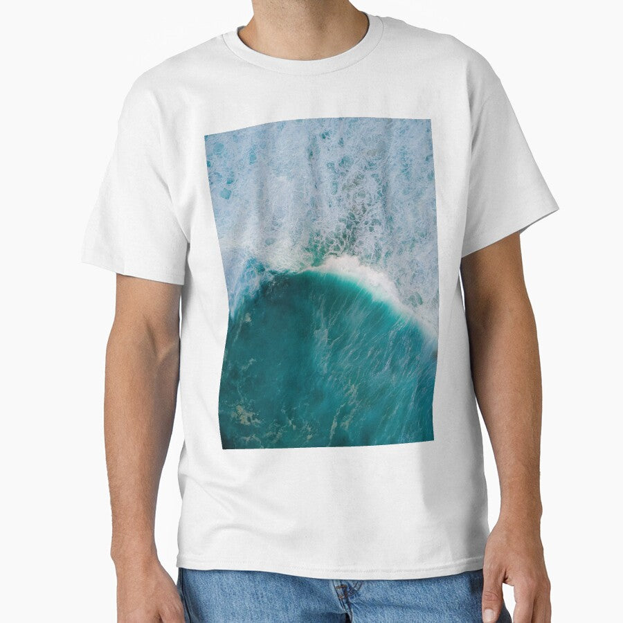 Waves in the Ocean Photography | Waves Crashing by MiaDelelai T-Shirts, Hoodie, Sweatshirt | BlankRebels.com (Image 1)