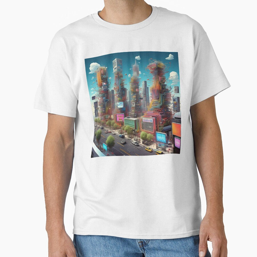 Static Pop Digital Abstract Art T-Shirts, Hoodie, Sweatshirt