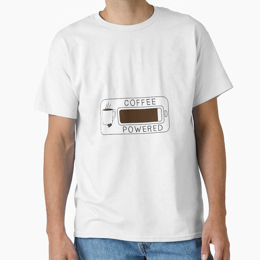 Coffee Powered by Hartiful T-Shirts, Hoodie, Sweatshirt | BlankRebels.com (Image 1)