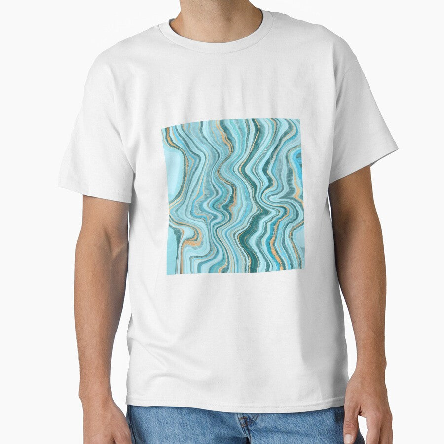 BLUE WAVES  WALL  ART & POSTERS NEW COOL DESIGN by MorbenTrend T-Shirts, Hoodie, Sweatshirt | BlankRebels.com (Image 1)