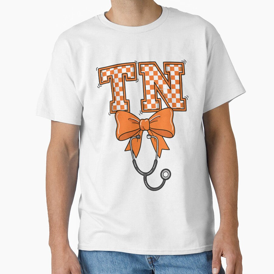 Tennessee Nurse Stethoscope Orange State Pride by torildorxop T-Shirts, Hoodie, Sweatshirt | BlankRebels.com (Image 1)