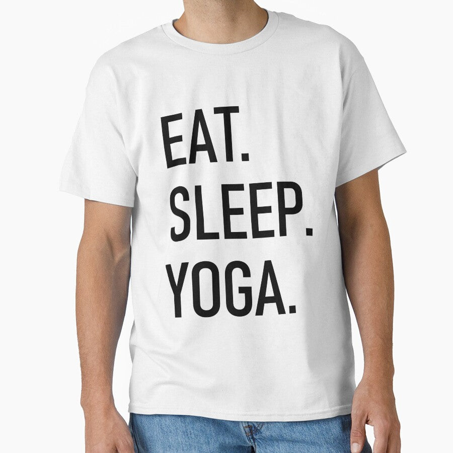 Eat, Sleep, Yoga. yoga top by PetrKad