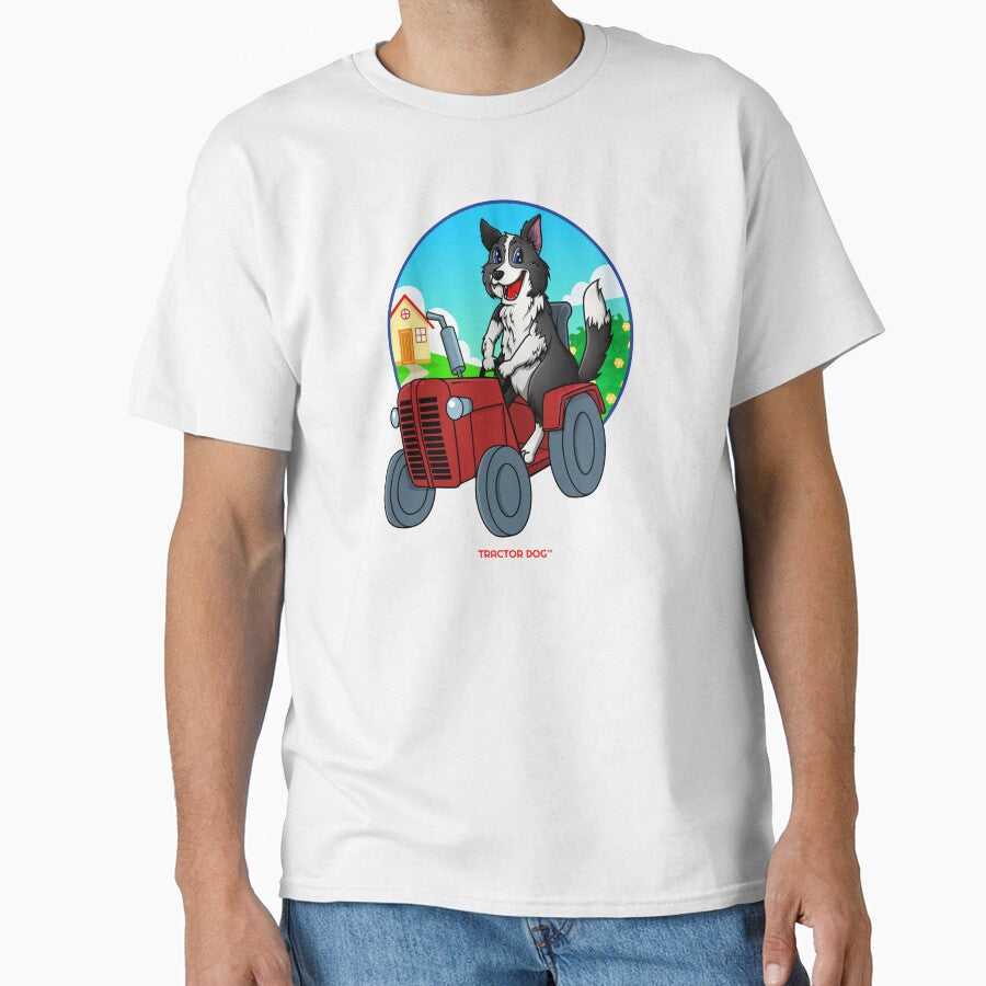 Tractor Critters Border Collie Dog by Tractor Dog T-Shirts, Hoodie, Sweatshirt | BlankRebels.com (Image 1)