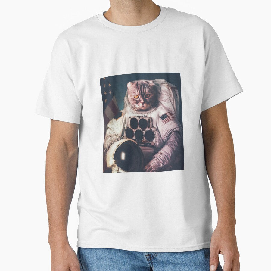 Astronaut Cat by ArtCity Designs T-Shirts, Hoodie, Sweatshirt | BlankRebels.com (Image 1)