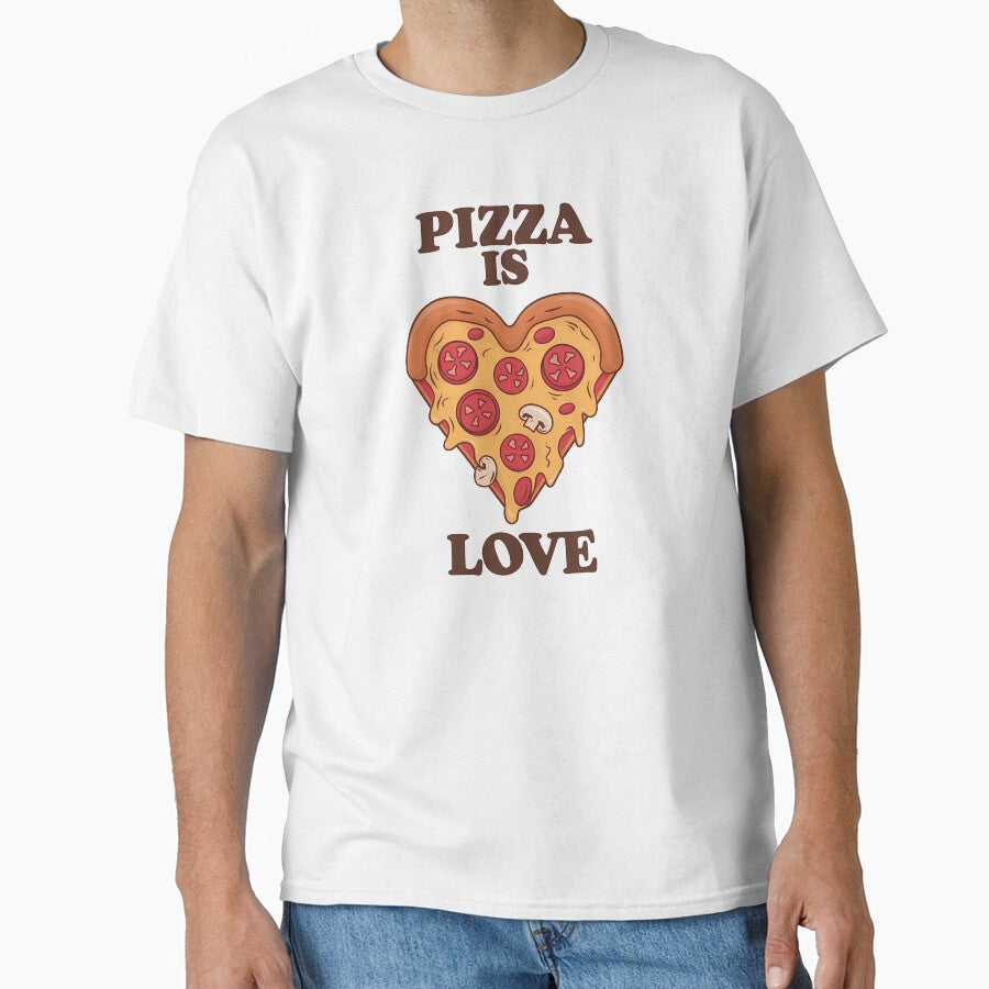 Pizza Is Love Foodie by KD Merch T-Shirts, Hoodie, Sweatshirt | BlankRebels.com (Image 1)