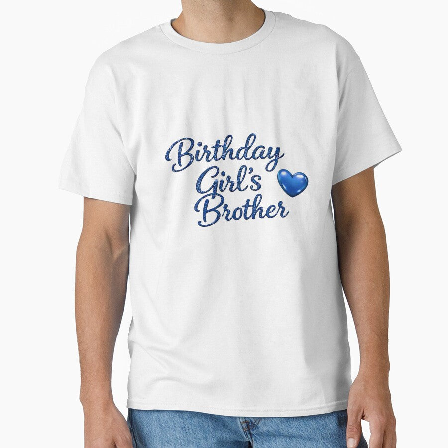 Birthday Girl’s Brother Shirt Matching Family Birthday Party Tee by DCTDon Hoodie, Sweatshirt | BlankRebels.com (Image 1)
