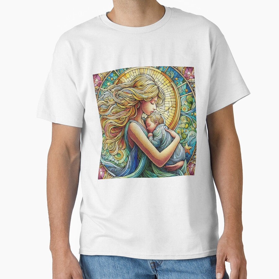 Mothers Day Loving Moments of a Mother and her Child by Illuministique T-Shirts, Hoodie, Sweatshirt (Image 1)