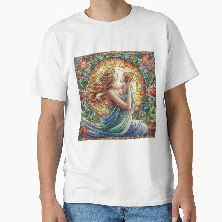In Mom's Arms Mothers Day by Illuministique T-Shirts, Hoodie, Sweatshirt | BlankRebels.com (Image 1)