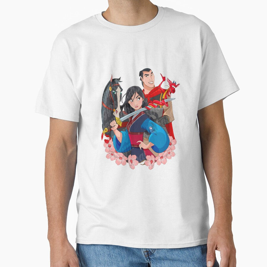 Mulan Warrior Princess Classic Animation Art by MindrootEchoart