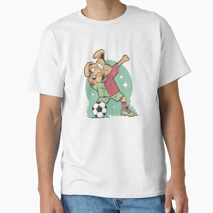 Dabbing football dog by DerSenat