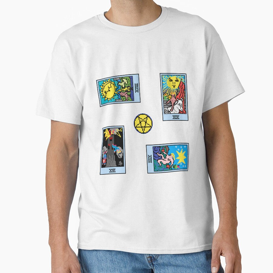 Pixel Waite Tarot - 72nd Sticker Pack and Magnets by Pixel Waite T-Shirts, Hoodie, Sweatshirt | BlankRebels.com (Image 1)