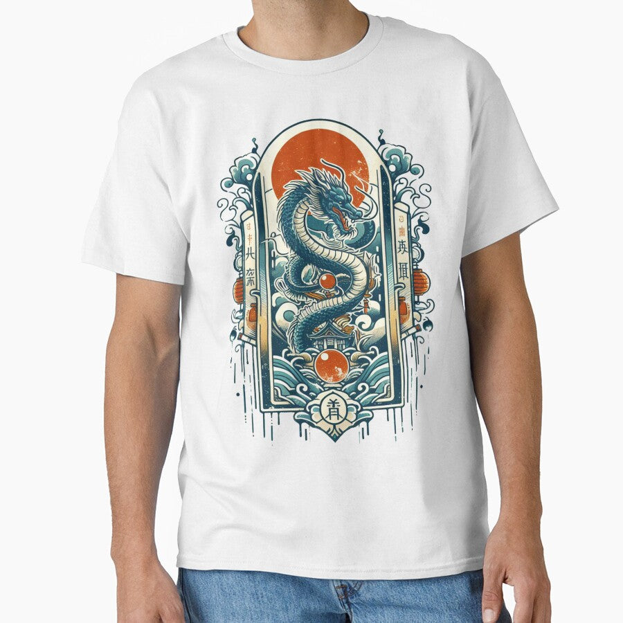Japanese Tattoo Dragon by clintang T-Shirts, Hoodie, Sweatshirt | BlankRebels.com (Image 1)