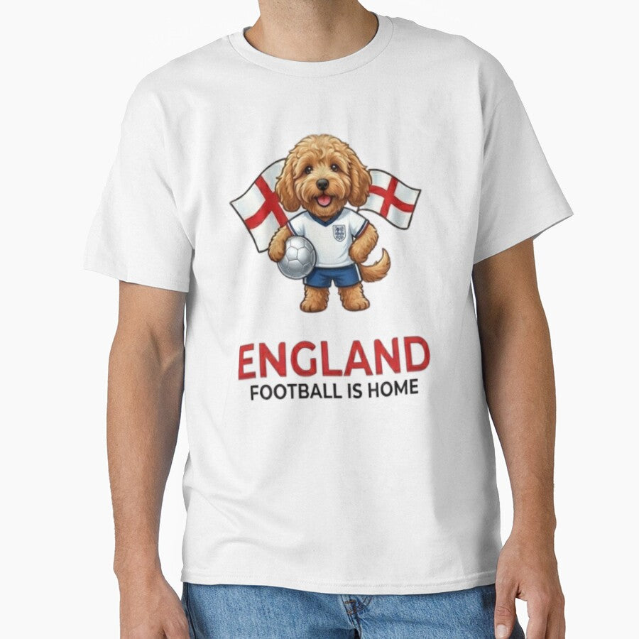 England Cockapoo Football is Home by RNTStudio