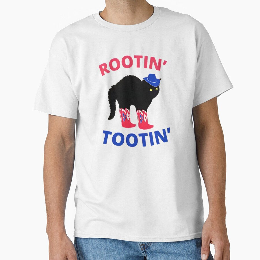 Rootin Tootin Cat by howardstudio T-Shirts, Hoodie, Sweatshirt | BlankRebels.com (Image 1)