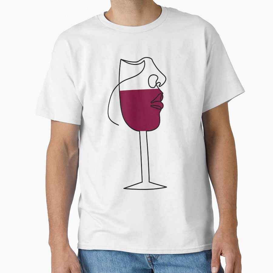 Drink From Me | One Line Drawing | One Line Art | Minimal | Minimalist by One-Line-Artist T-Shirts, Hoodie,... (Image 1)