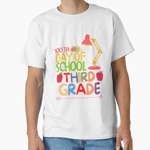 100th day of school Third grade , funny quote by Thecitiesstore