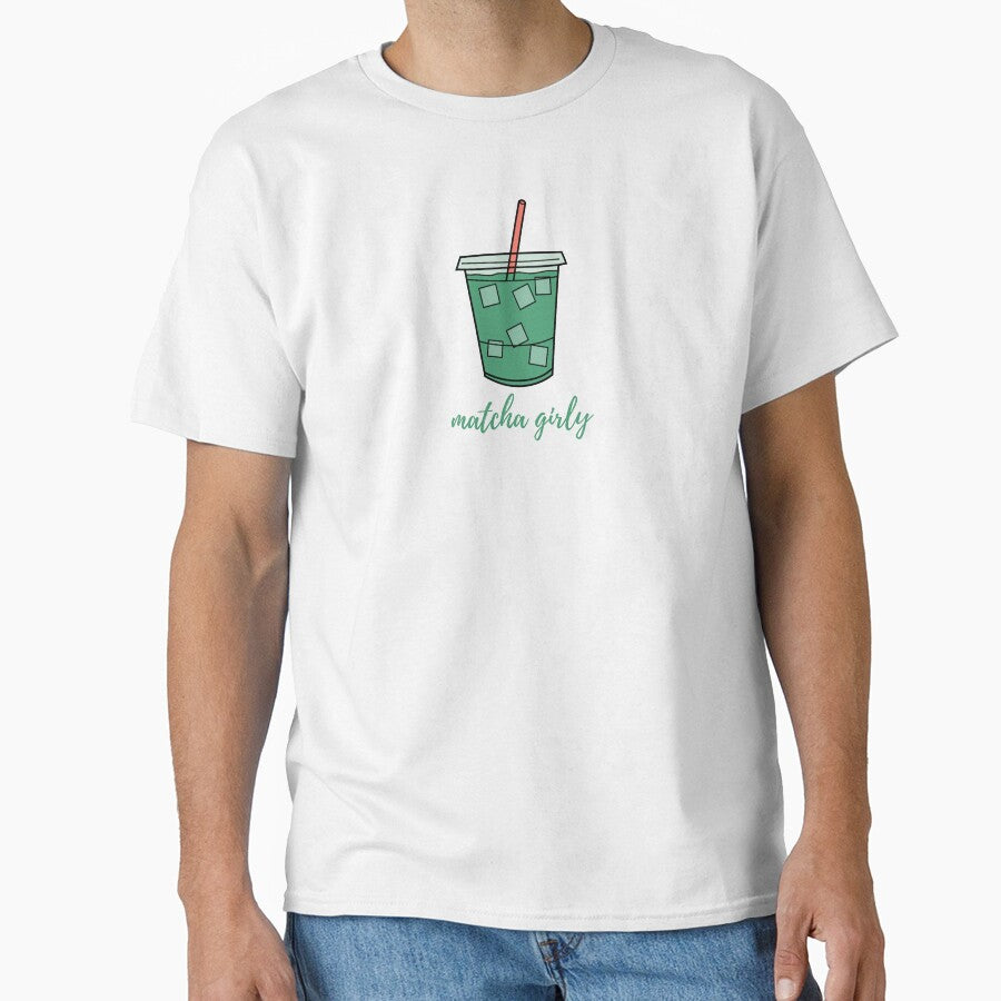 Iced Matcha Girly by moodiemerch T-Shirts, Hoodie, Sweatshirt | BlankRebels.com (Image 1)