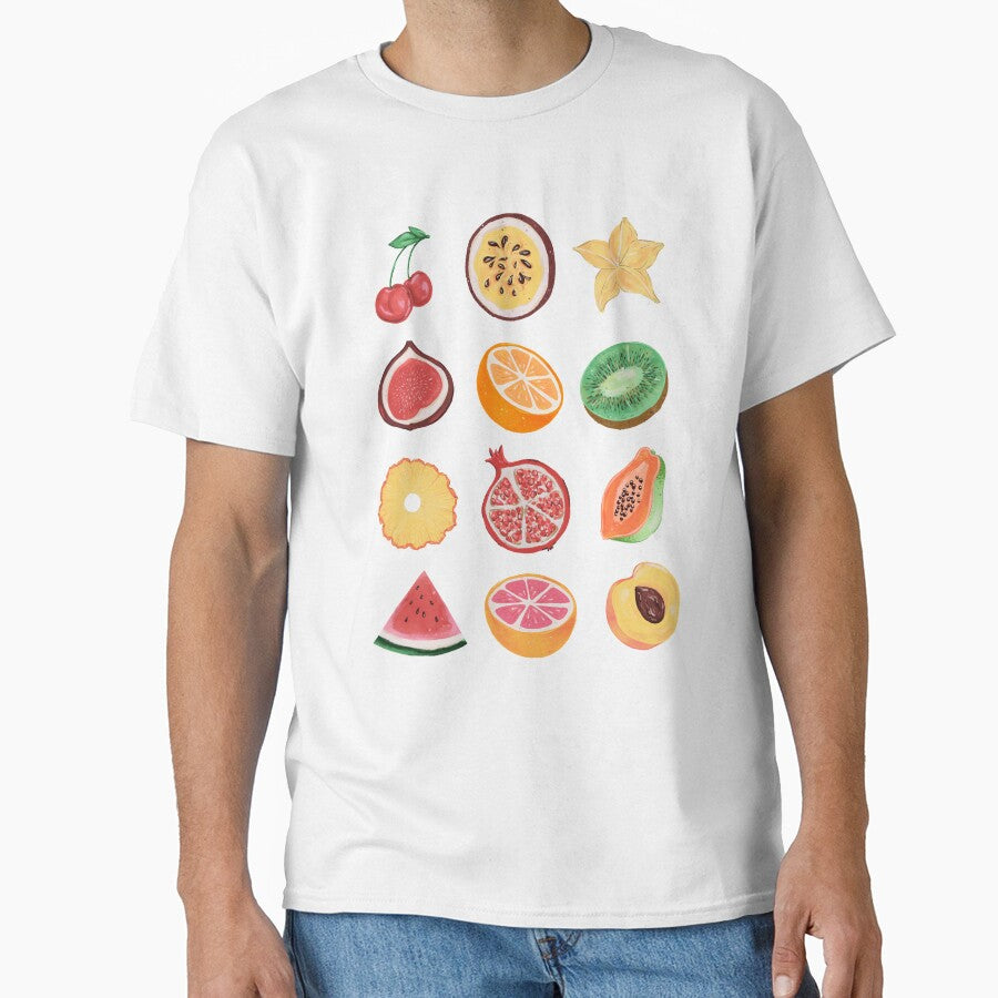 Fruit Watercolor | Vegetarian gifts by WycWycCo T-Shirts, Hoodie, Sweatshirt | BlankRebels.com (Image 1)