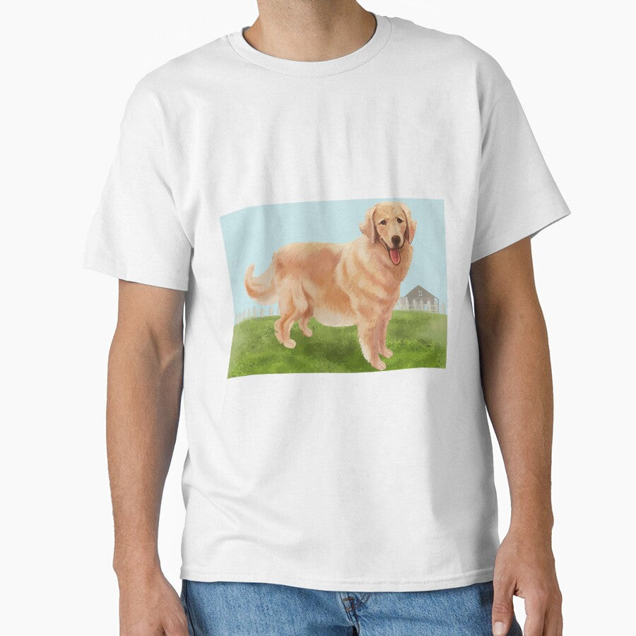 Golden Retriever Mom Mask by Mahedi Hasan Fahim T-Shirts, Hoodie, Sweatshirt | BlankRebels.com (Image 1)