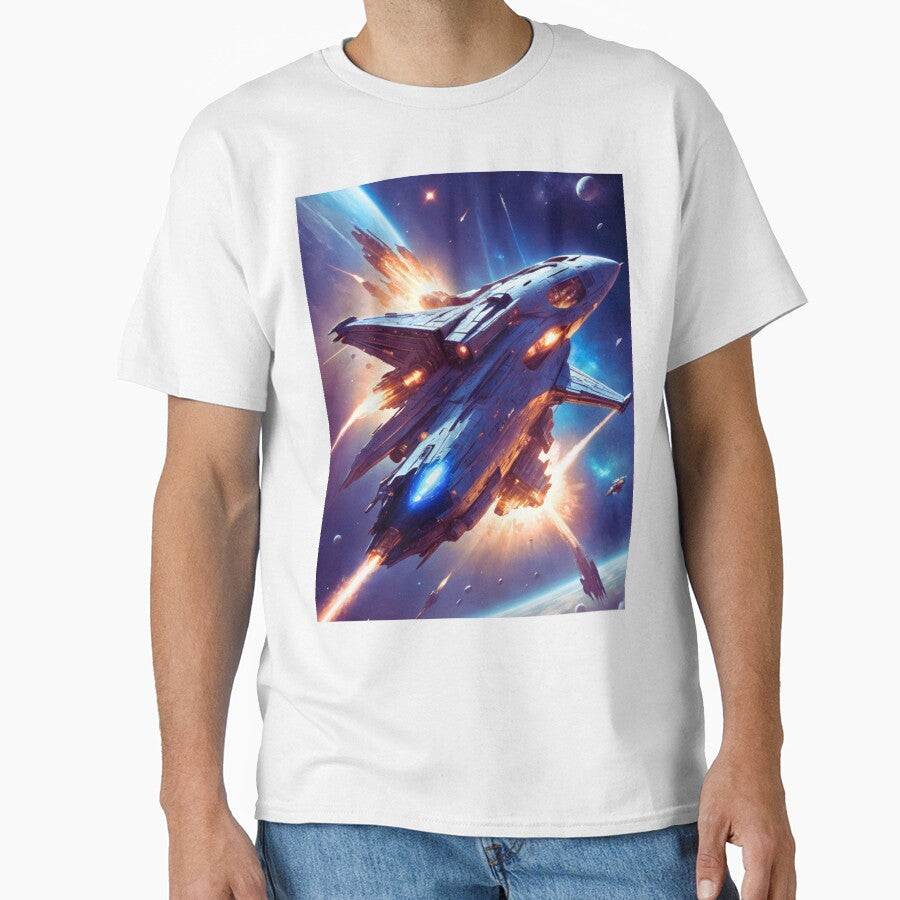 War Ships: The Future of Space Battle Ships by HeHe-Creators T-Shirts, Hoodie, Sweatshirt | BlankRebels.com (Image 1)