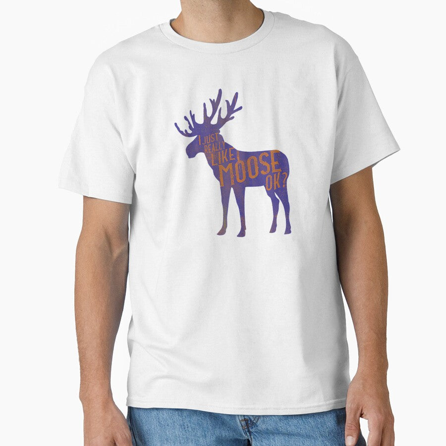 Funny Moose Quote Cool Forest Animal Pun by Cecil-Blackwell T-Shirts, Hoodie, Sweatshirt | BlankRebels.com (Image 1)