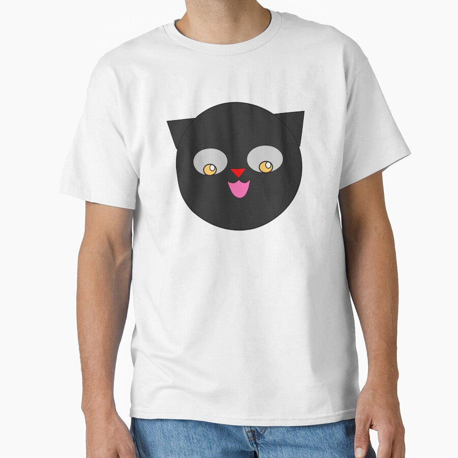 Smiling Black Cat by RioCariocaClub T-Shirts, Hoodie, Sweatshirt | BlankRebels.com (Image 1)