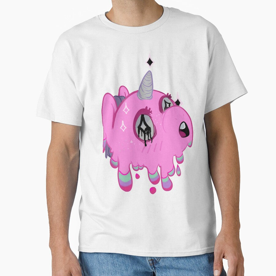Pastel goth melting Unicorn by Paintingpixel