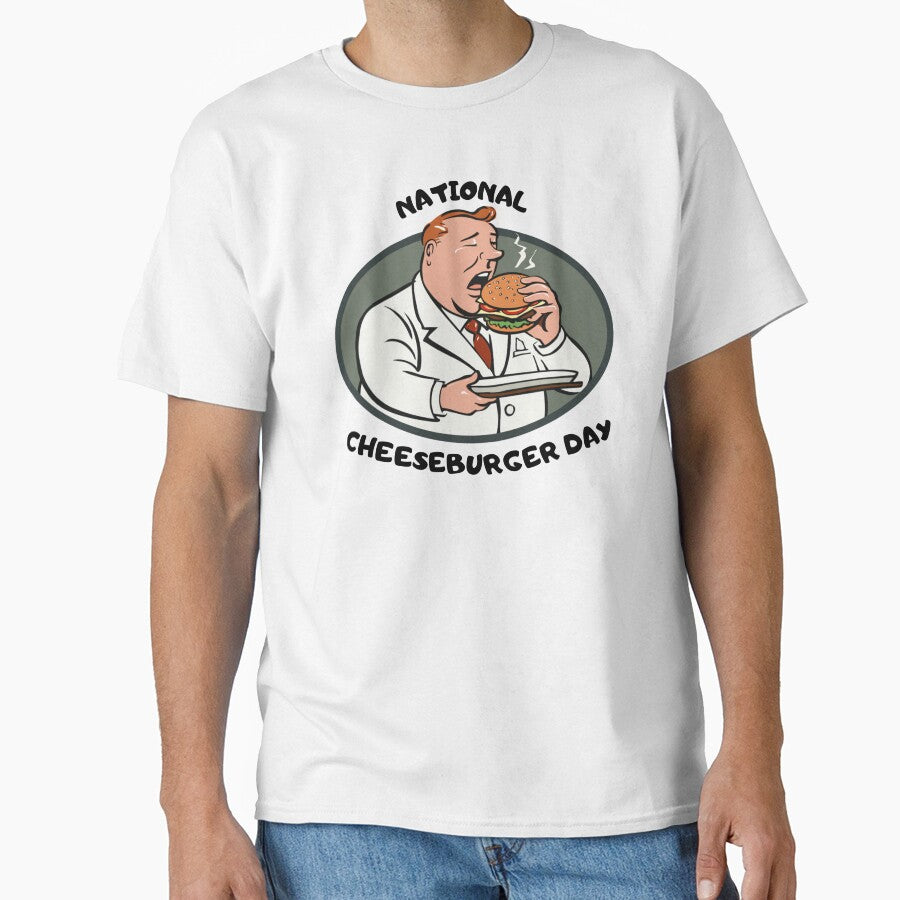 National Cheeseburger Day for cheeseburger lovers by PeTees shop T-Shirts, Hoodie, Sweatshirt | BlankRebels.com (Image 1)