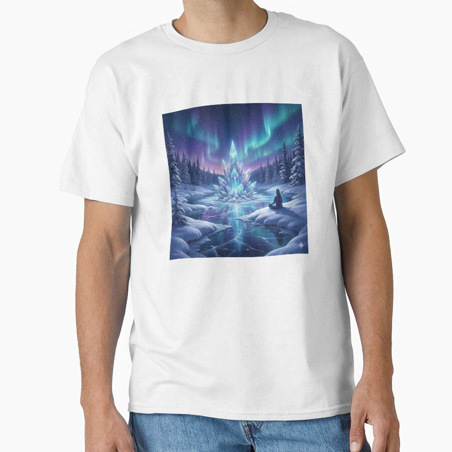 Winter Stillness Inner Light Crystal Meditation by SynFlow T-Shirts, Hoodie, Sweatshirt | BlankRebels.com (Image 1)