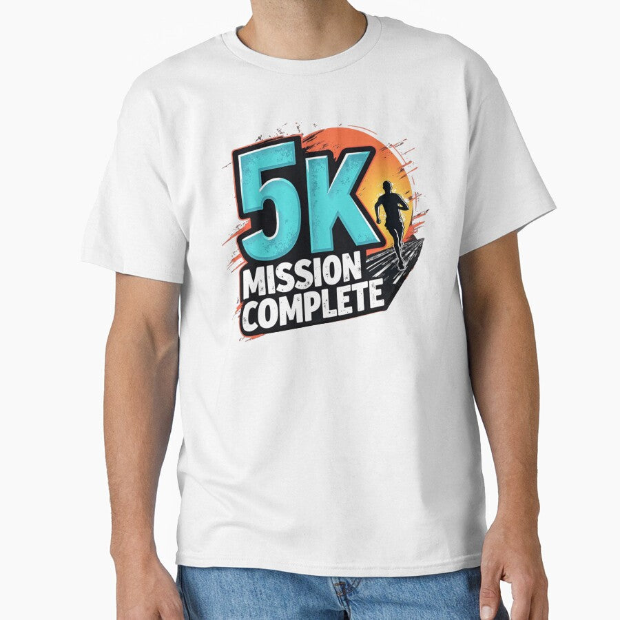 5K Mission Complete (5K Running) by PerkzPrints T-Shirts, Hoodie, Sweatshirt | BlankRebels.com (Image 1)