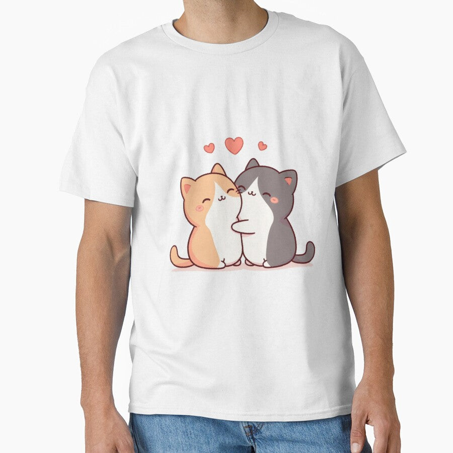 Cat Couple Valentine's Day by LemuellTrends T-Shirts, Hoodie, Sweatshirt | BlankRebels.com (Image 1)