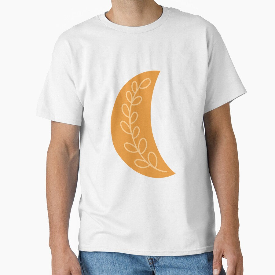 Boho Crescent Moon - Celestial vibes by Julza Art T-Shirts, Hoodie, Sweatshirt | BlankRebels.com (Image 1)