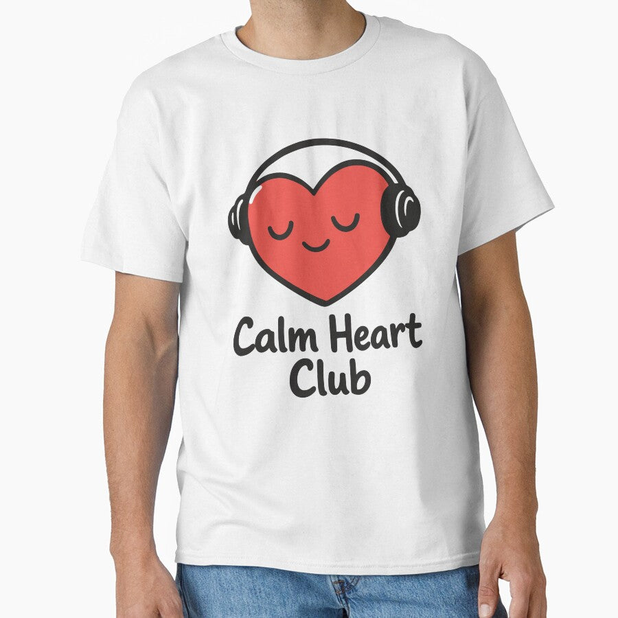 Calm Heart Club by SnappyPNG T-Shirts, Hoodie, Sweatshirt | BlankRebels.com (Image 1)