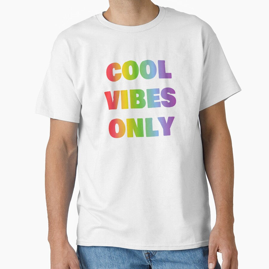 Cool vibes only  - rainbow text by Inspirationmotivation
