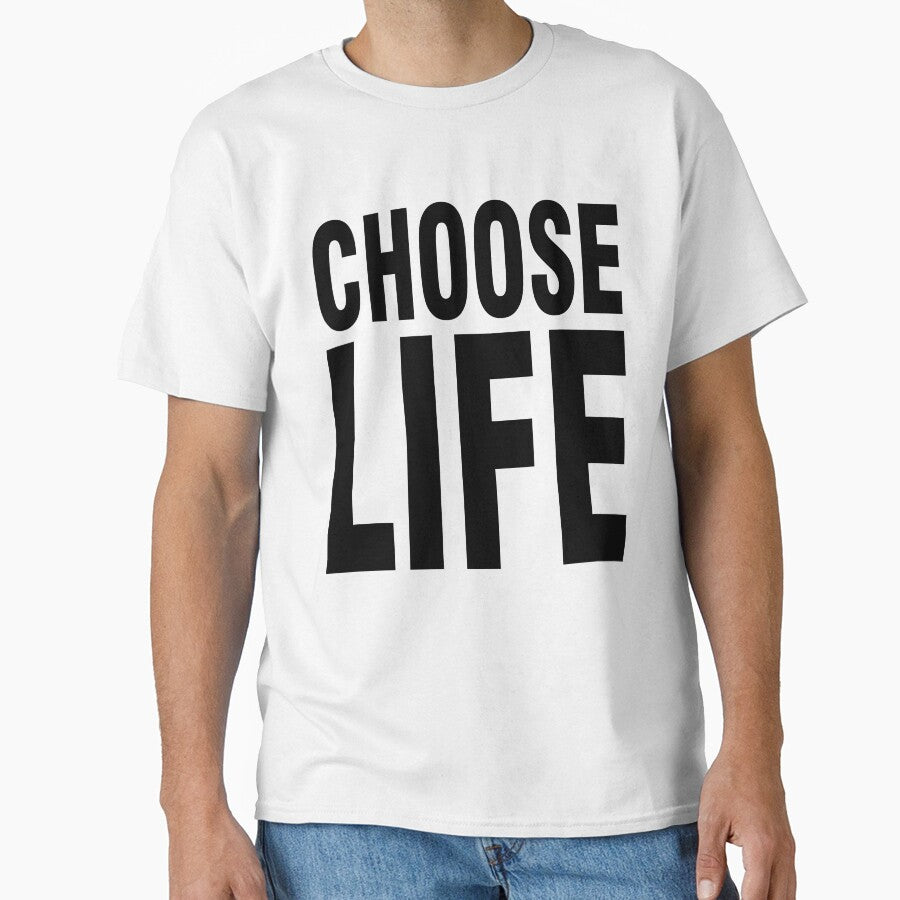 WHAM Choose Life George Michael Choose Life T-Shirt Tribute Tees by MichaelKyriacos Hoodie, Sweatshirt (Image 1)
