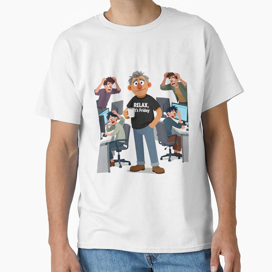 Relax - it's Friday by bergee T-Shirts, Hoodie, Sweatshirt | BlankRebels.com (Image 1)