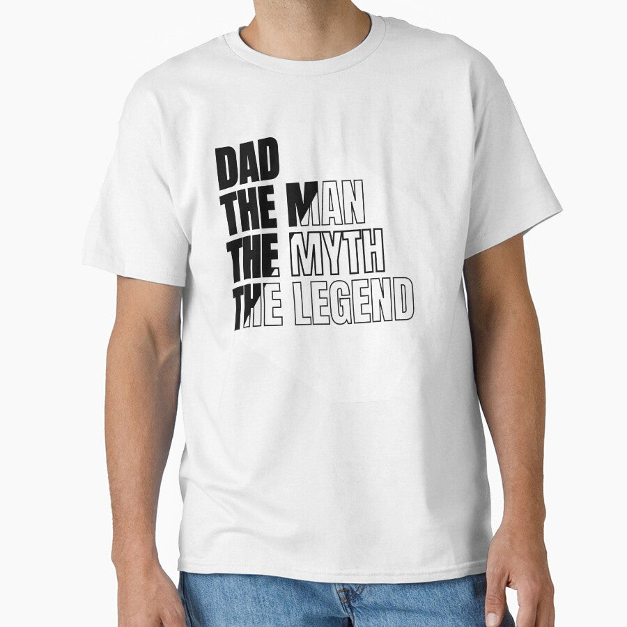 Dad The man the myth the legend by FuelForTheSoul T-Shirts, Hoodie, Sweatshirt | BlankRebels.com (Image 1)