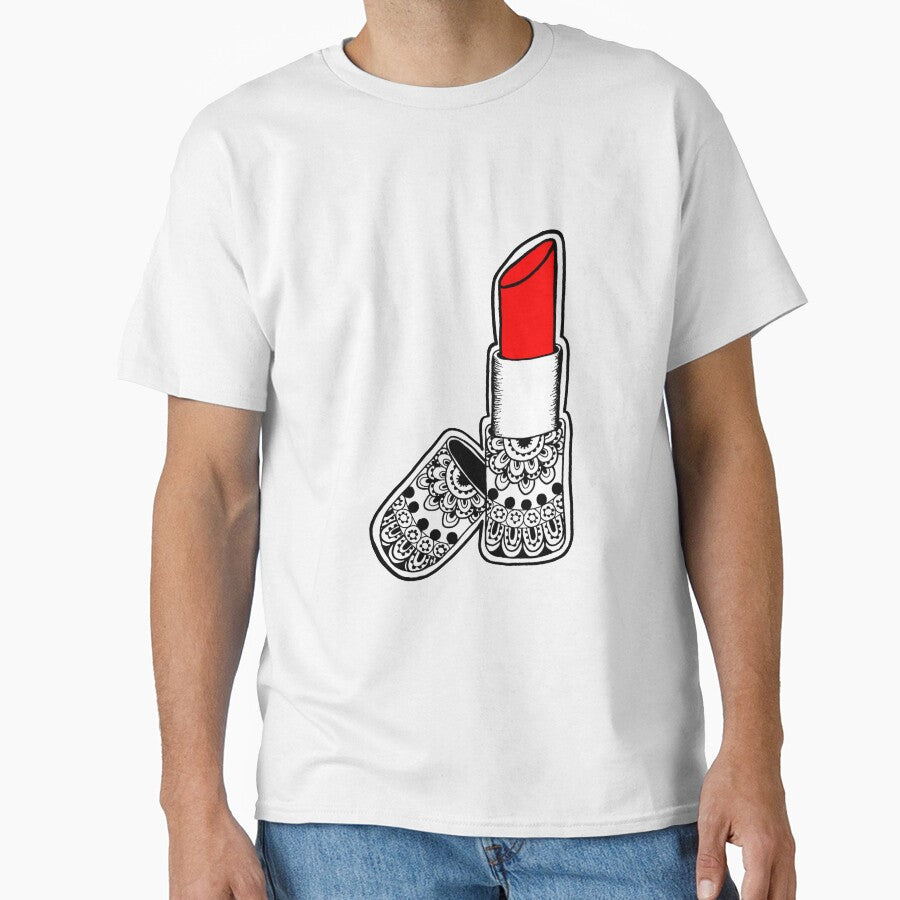 Mandala Lipstick by sammyjodesigns T-Shirts, Hoodie, Sweatshirt | BlankRebels.com (Image 1)