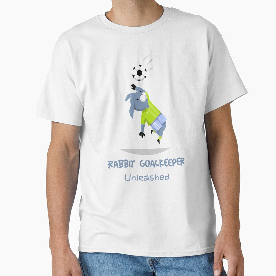 Rabbit Goalkeeper Soccer Player by RokuCreations