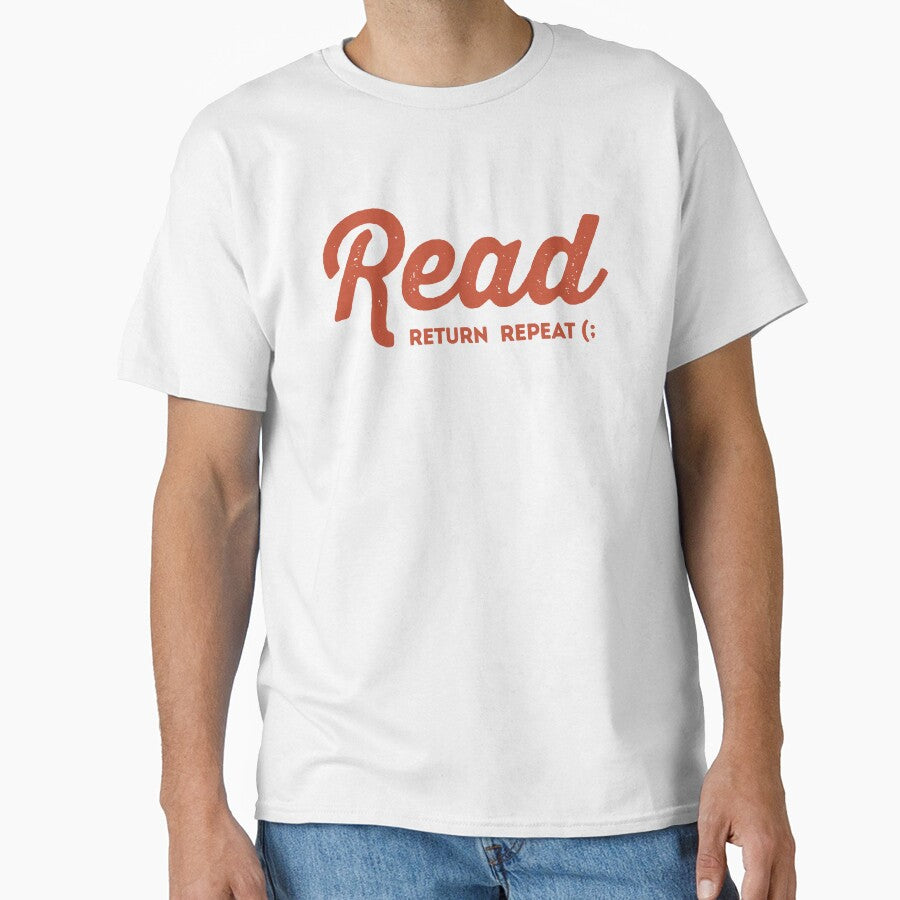 Read Return Repeat by RareLavender T-Shirts, Hoodie, Sweatshirt | BlankRebels.com (Image 1)