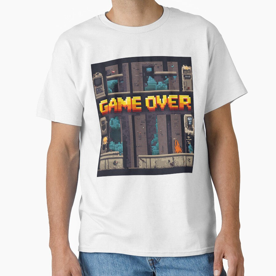 Game Over by lockdownmind T-Shirts, Hoodie, Sweatshirt | BlankRebels.com (Image 1)