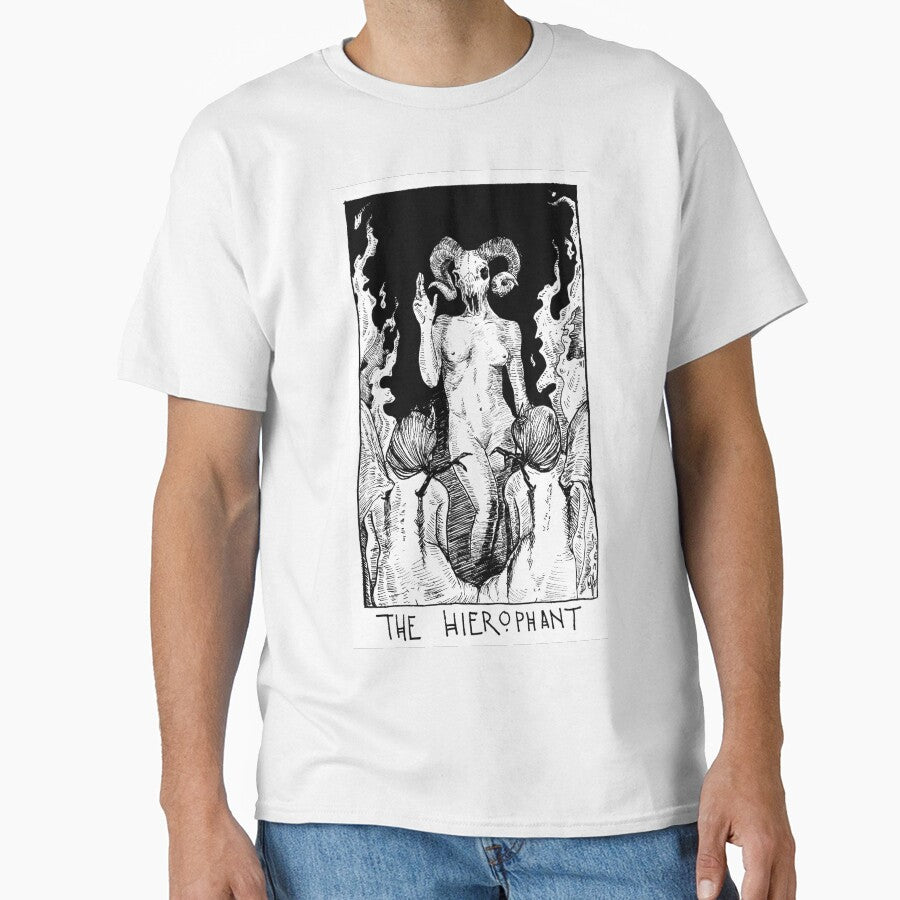 The Hierophant by Yasmine-AbedArt T-Shirts, Hoodie, Sweatshirt | BlankRebels.com (Image 1)