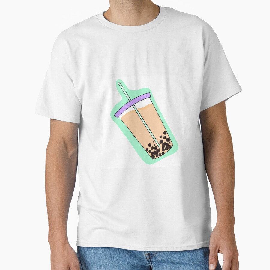Orange Boba Tea by th3darkrogu3 T-Shirts, Hoodie, Sweatshirt | BlankRebels.com (Image 1)