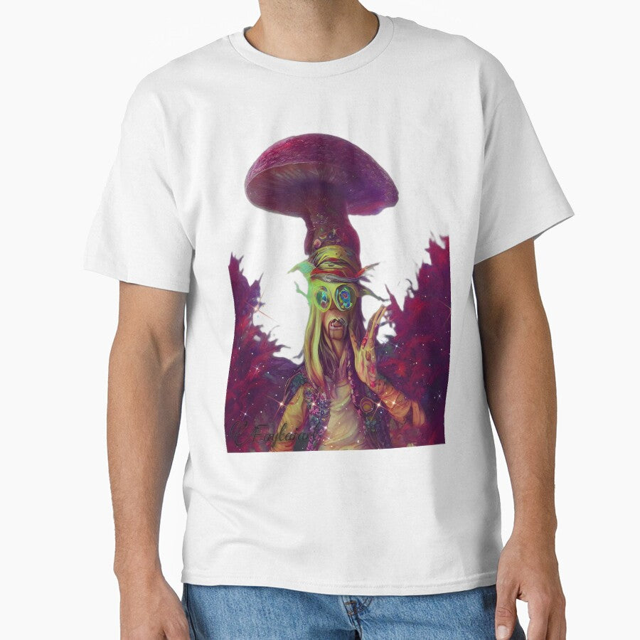 Mystic mushroom man by Faytaiart T-Shirts, Hoodie, Sweatshirt | BlankRebels.com (Image 1)