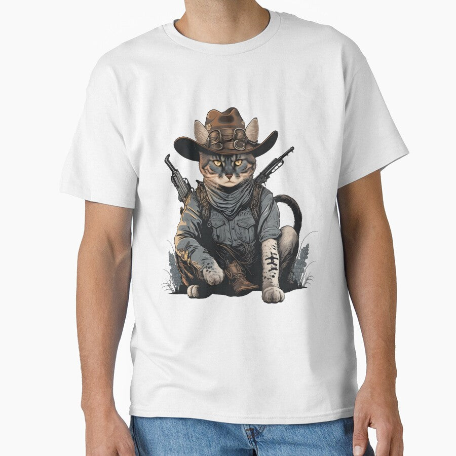 Cowboy cat by CustomPrintHub T-Shirts, Hoodie, Sweatshirt | BlankRebels.com (Image 1)