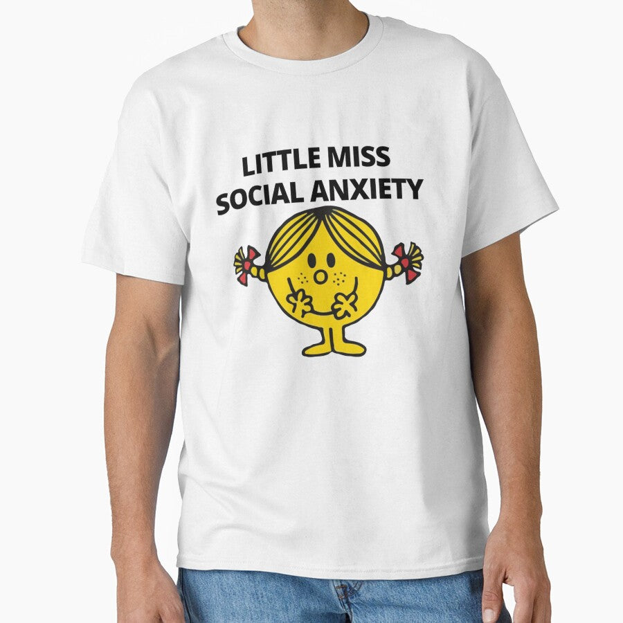 Little Miss Social Anxiety by makayla826 T-Shirts, Hoodie, Sweatshirt | BlankRebels.com (Image 1)
