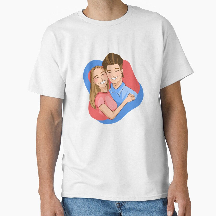 Smile couple goalie by nickardi T-Shirts, Hoodie, Sweatshirt | BlankRebels.com (Image 1)