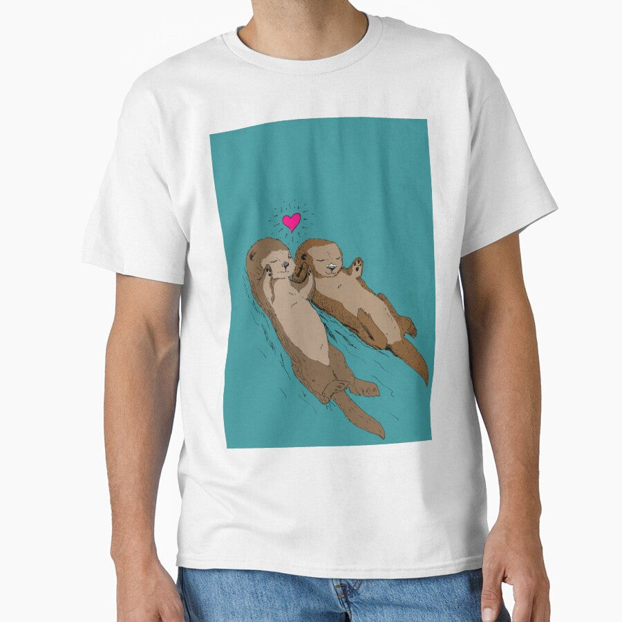 Otterly in Love by Casey Wilkinson T-Shirts, Hoodie, Sweatshirt | BlankRebels.com (Image 1)