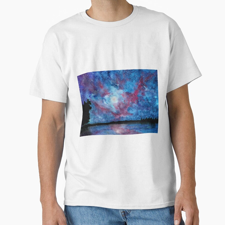 Galaxy Landscape by Cadva T-Shirts, Hoodie, Sweatshirt | BlankRebels.com (Image 1)