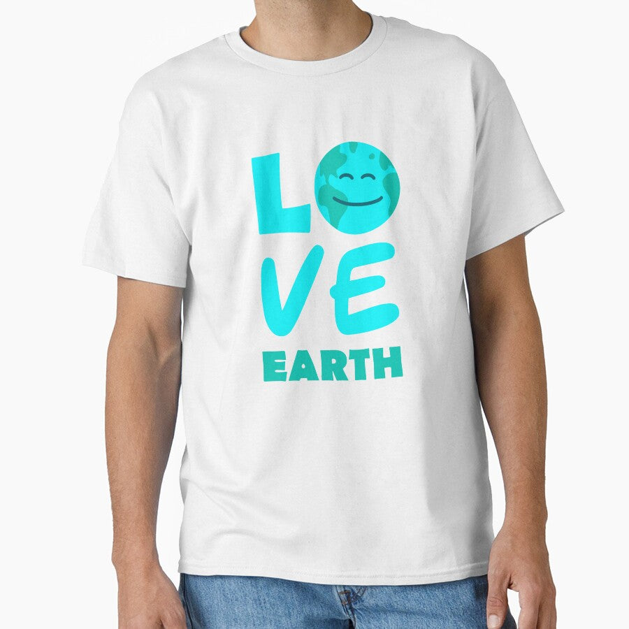 Love Earth by Frank J. Art T-Shirts, Hoodie, Sweatshirt | BlankRebels.com (Image 1)
